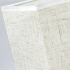 Rustic Rectangle Wooden Table Lamp for Bedroom