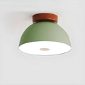 Dimmable Plastic Dome Semi Flush Ceiling Light for Home