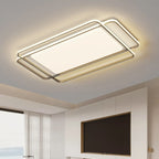 Modern 3-Light Acrylic Flush Ceiling Light for Residential Use