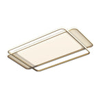 Modern 3-Light Acrylic Flush Ceiling Light for Residential Use