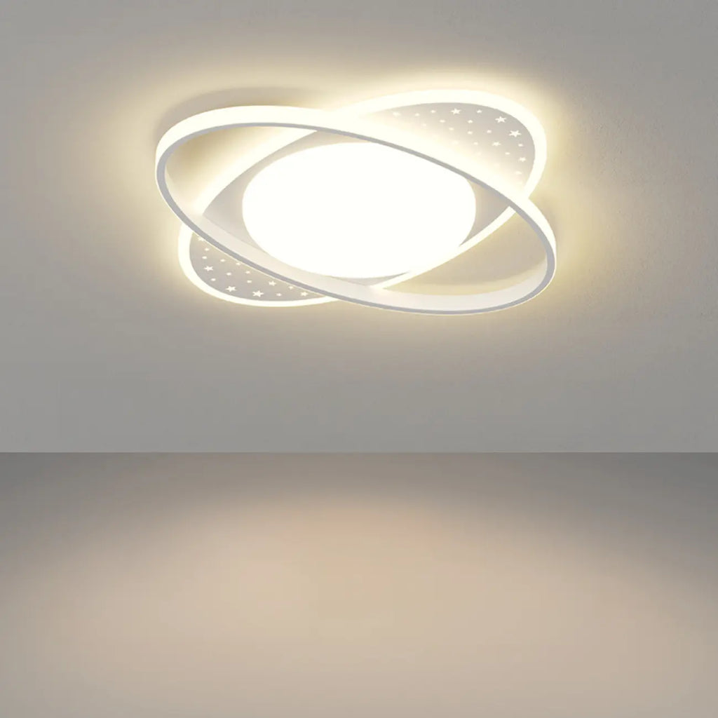 Modern 3-Light Acrylic Flush Ceiling Light for Residential Use