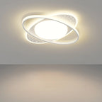 Modern 3-Light Acrylic Flush Ceiling Light for Residential Use