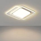 Modern 3-Light Acrylic Flush Ceiling Light for Residential Use