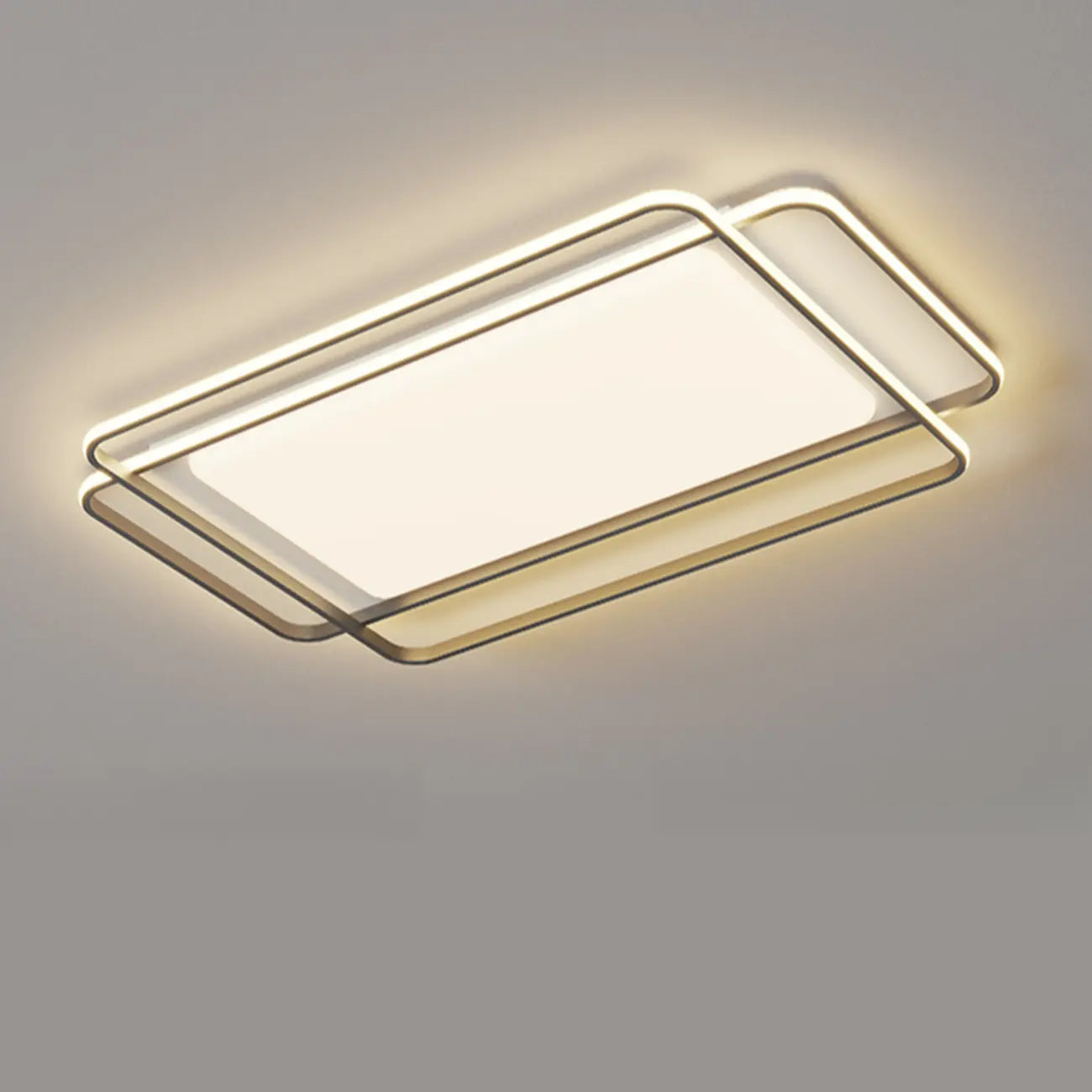 Modern 3-Light Acrylic Flush Ceiling Light for Residential Use
