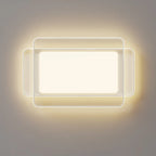 Modern 3-Light Acrylic Flush Ceiling Light for Residential Use