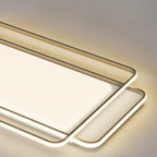 Modern 3-Light Acrylic Flush Ceiling Light for Residential Use