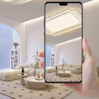 Modern 3-Light Acrylic Flush Ceiling Light for Residential Use