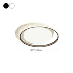Modern 3-Light Acrylic Flush Ceiling Light for Residential Use