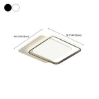 Modern 3-Light Acrylic Flush Ceiling Light for Residential Use