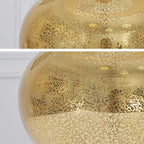 Contemporary Geometric Metal Table Lamp for Living Room