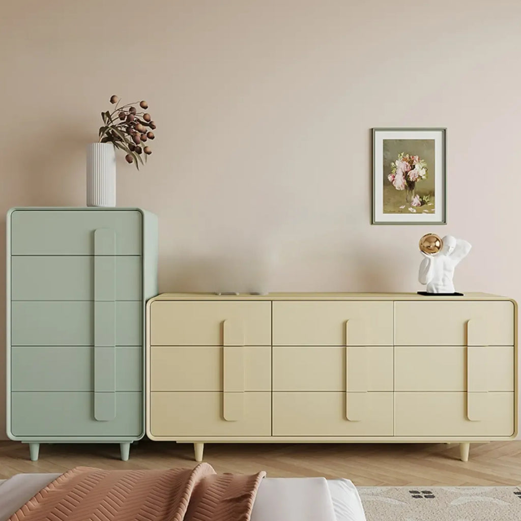 Modern Green Storage Cabinet with Different Size for Indoor