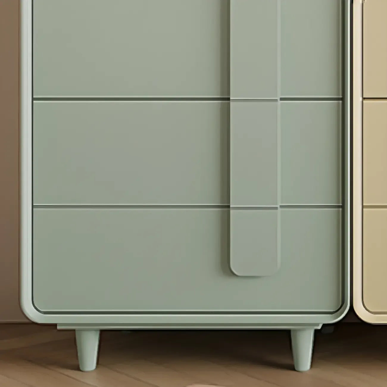 Modern Green Storage Cabinet with Different Size for Indoor