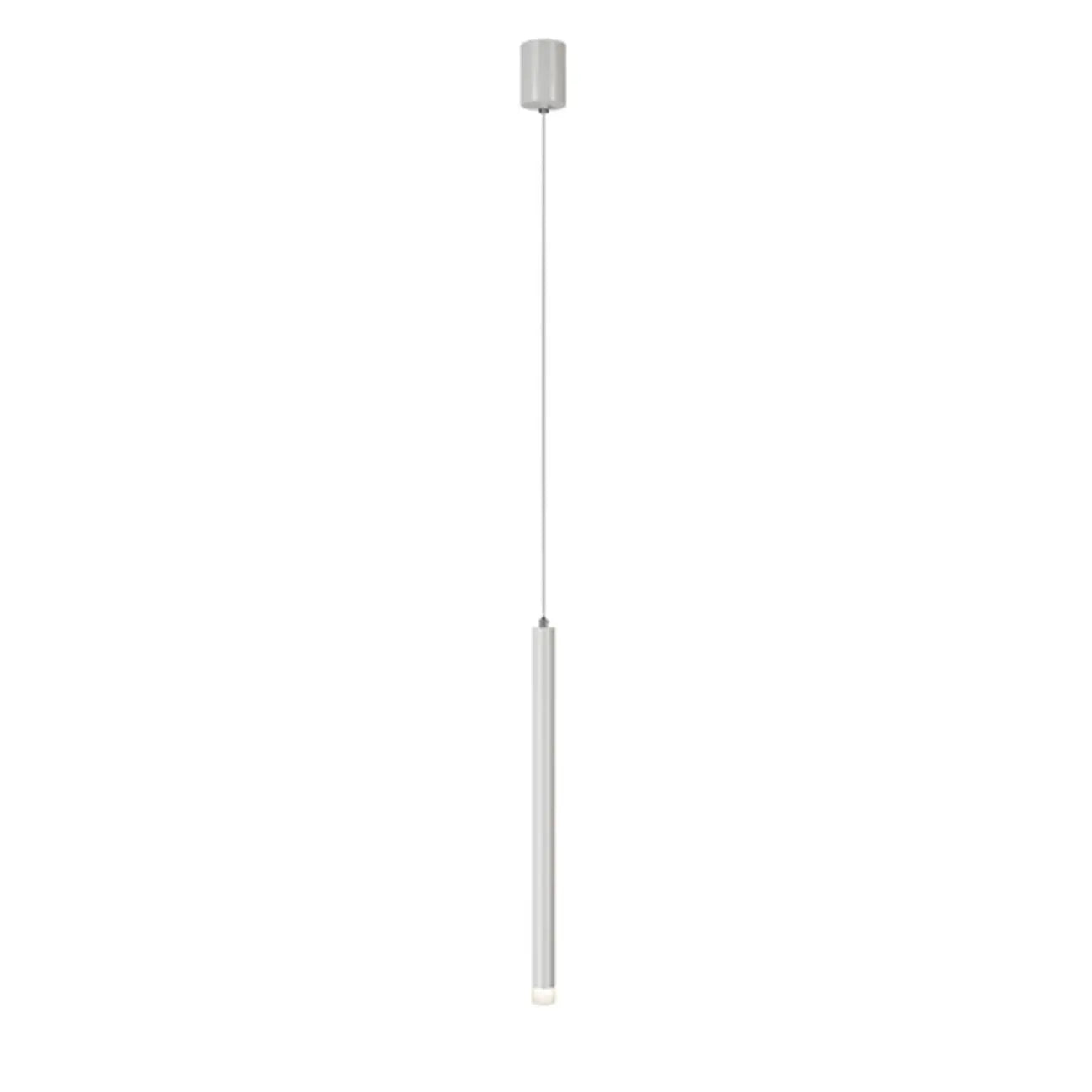 Nordic Versatile Black Acrylic Cylinder LED Pendant Light