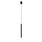 Nordic Versatile Black Acrylic Cylinder LED Pendant Light