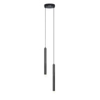 Nordic Versatile Black Acrylic Cylinder LED Pendant Light