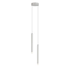 Nordic Versatile Black Acrylic Cylinder LED Pendant Light