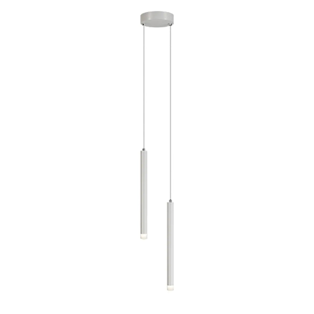 Nordic Versatile Black Acrylic Cylinder LED Pendant Light