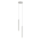 Nordic Versatile Black Acrylic Cylinder LED Pendant Light