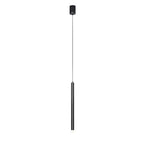 Nordic Versatile Black Acrylic Cylinder LED Pendant Light
