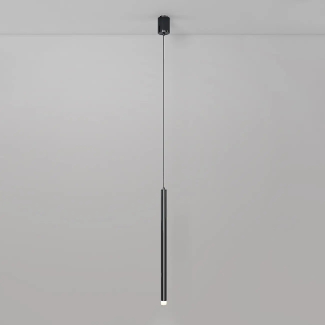 Nordic Versatile Black Acrylic Cylinder LED Pendant Light