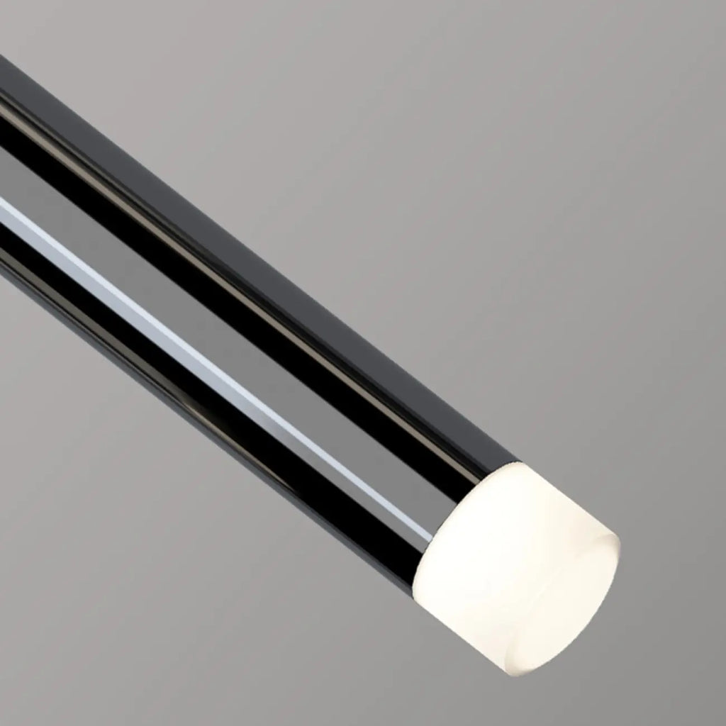 Nordic Versatile Black Acrylic Cylinder LED Pendant Light