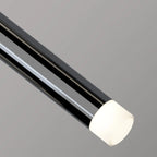 Nordic Versatile Black Acrylic Cylinder LED Pendant Light