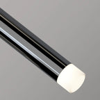 Nordic Versatile Black Acrylic Cylinder LED Pendant Light