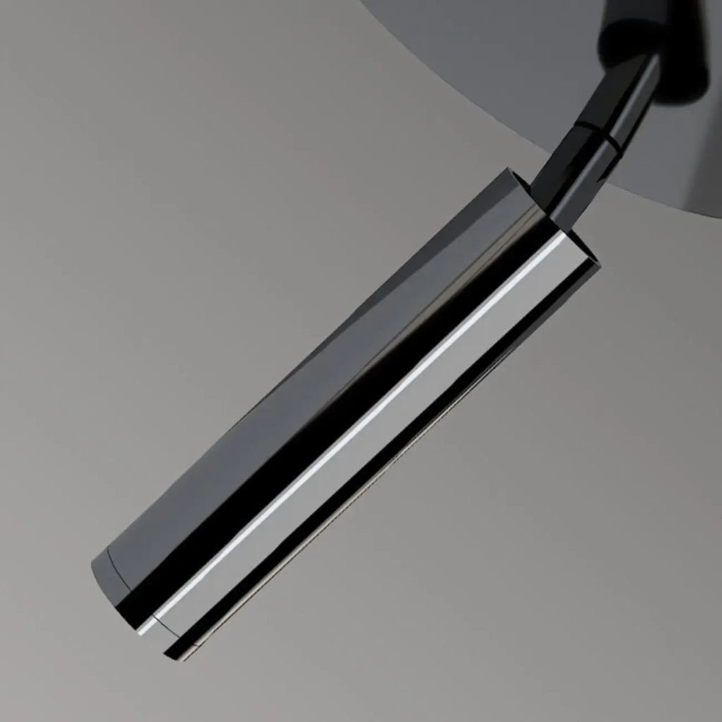 Nordic Versatile Black Acrylic Cylinder LED Pendant Light