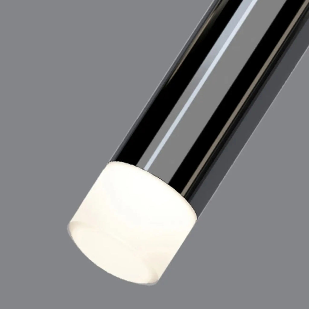 Nordic Versatile Black Acrylic Cylinder LED Pendant Light