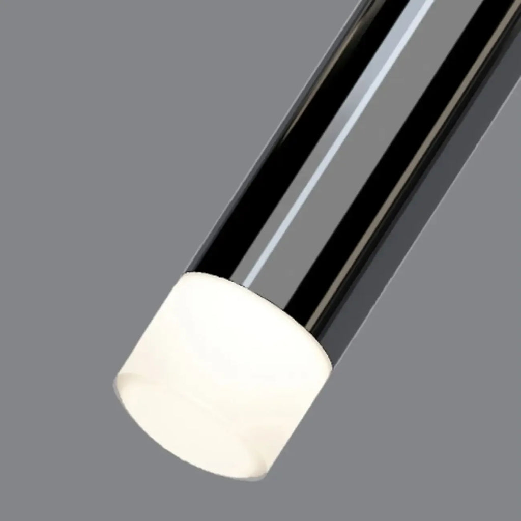 Nordic Versatile Black Acrylic Cylinder LED Pendant Light