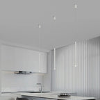 Nordic Versatile Black Acrylic Cylinder LED Pendant Light