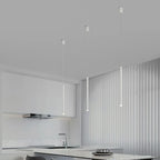 Nordic Versatile Black Acrylic Cylinder LED Pendant Light