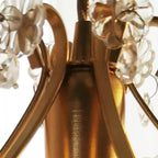 Elegant Crystal Gold Pendant Light for Dining Room