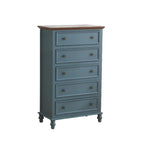 Stylish White Wooden Chest with 9-Drawers for Bedroom