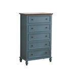 Stylish White Wooden Chest with 9-Drawers for Bedroom