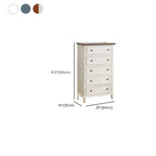 Stylish White Wooden Chest with 9-Drawers for Bedroom