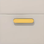 Grey/White Wood Hidden Storage Shoe Cabinet for Entryway