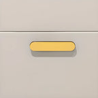 Grey/White Wood Hidden Storage Shoe Cabinet for Entryway