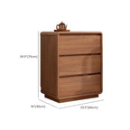 Cube Brown Wooden Console Chest in 8-Drawer