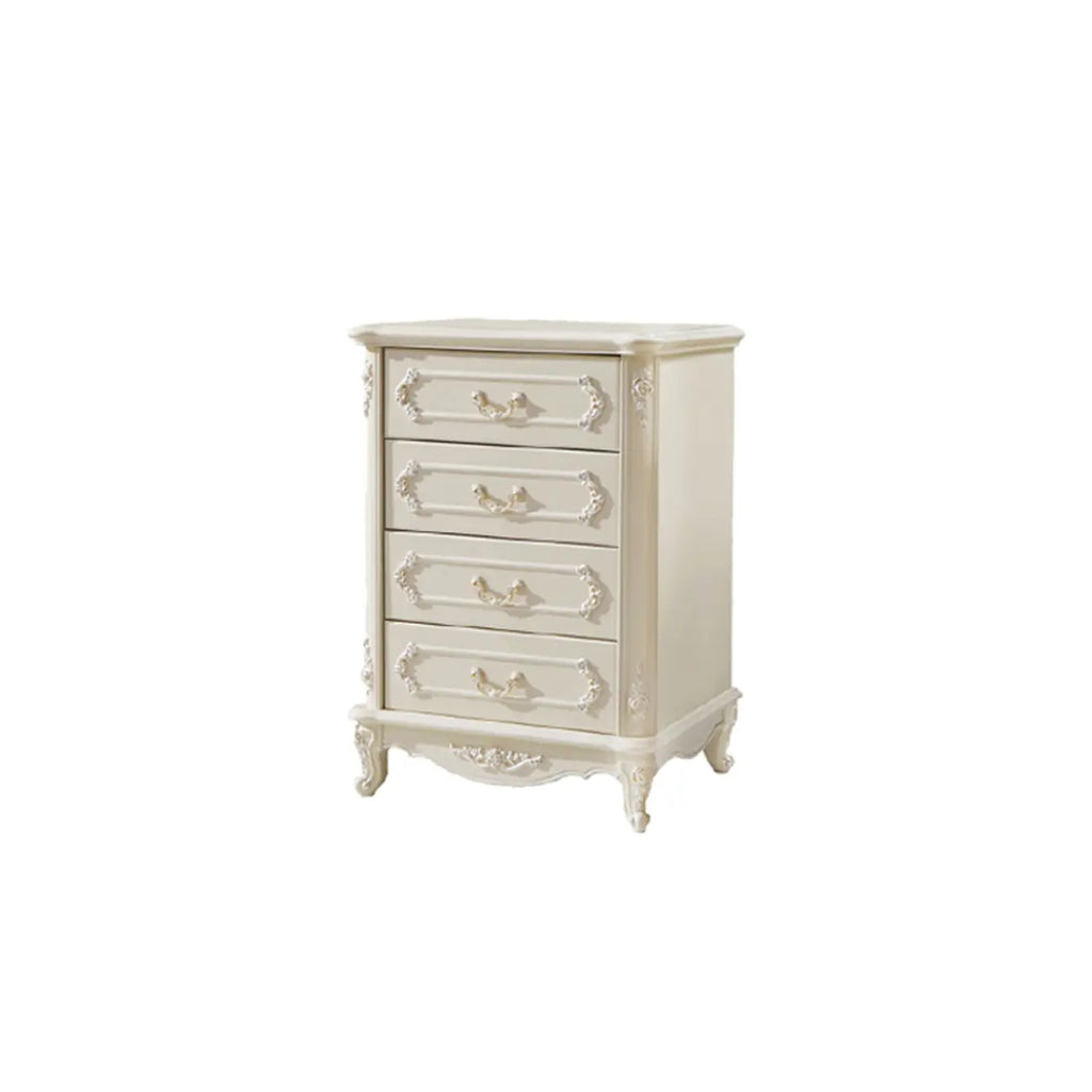 Nordic Wooden Narrow Single 3-Drawer Dresser
