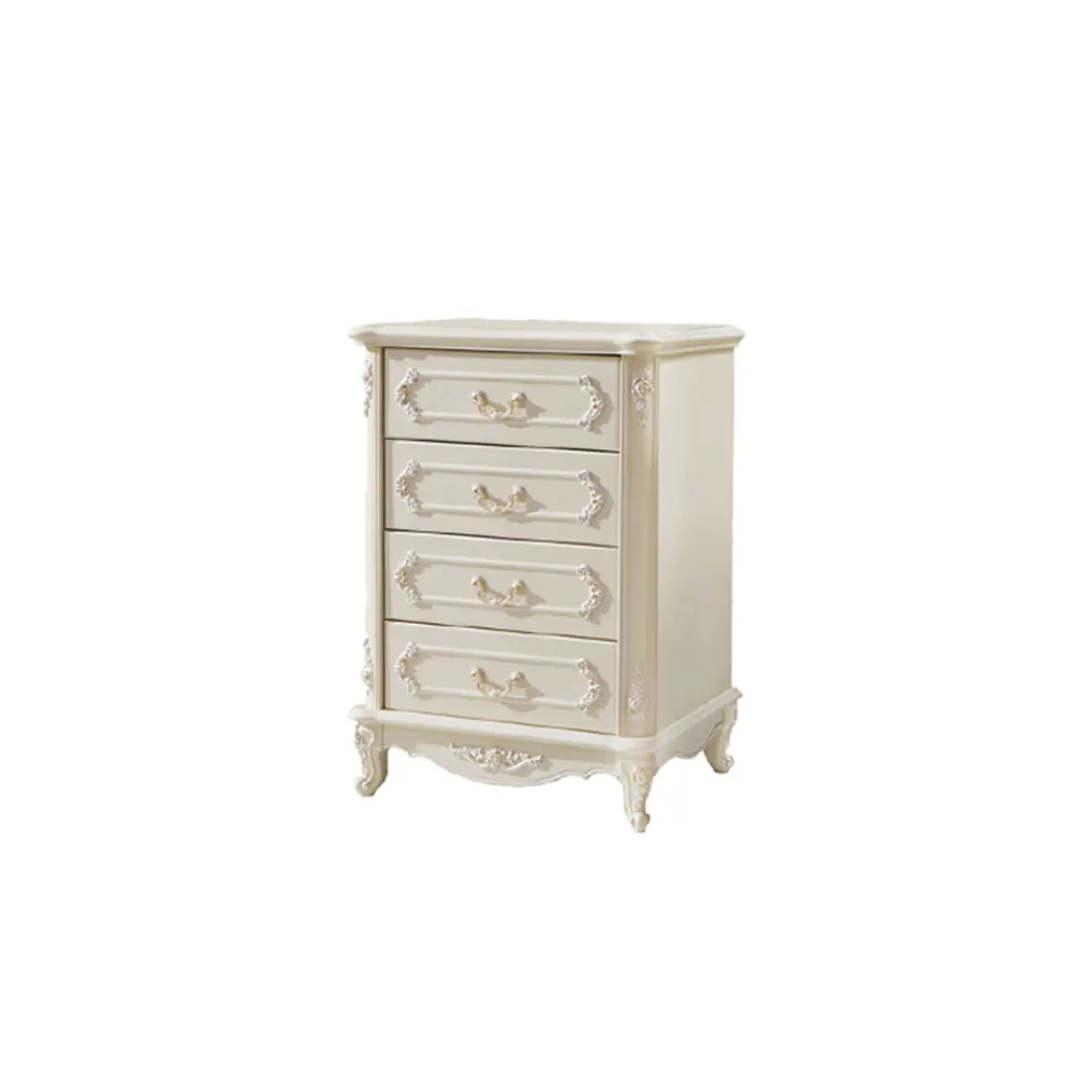 Nordic Wooden Narrow Single 3-Drawer Dresser