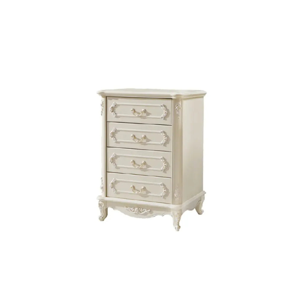 Nordic Wooden Narrow Single 3-Drawer Dresser