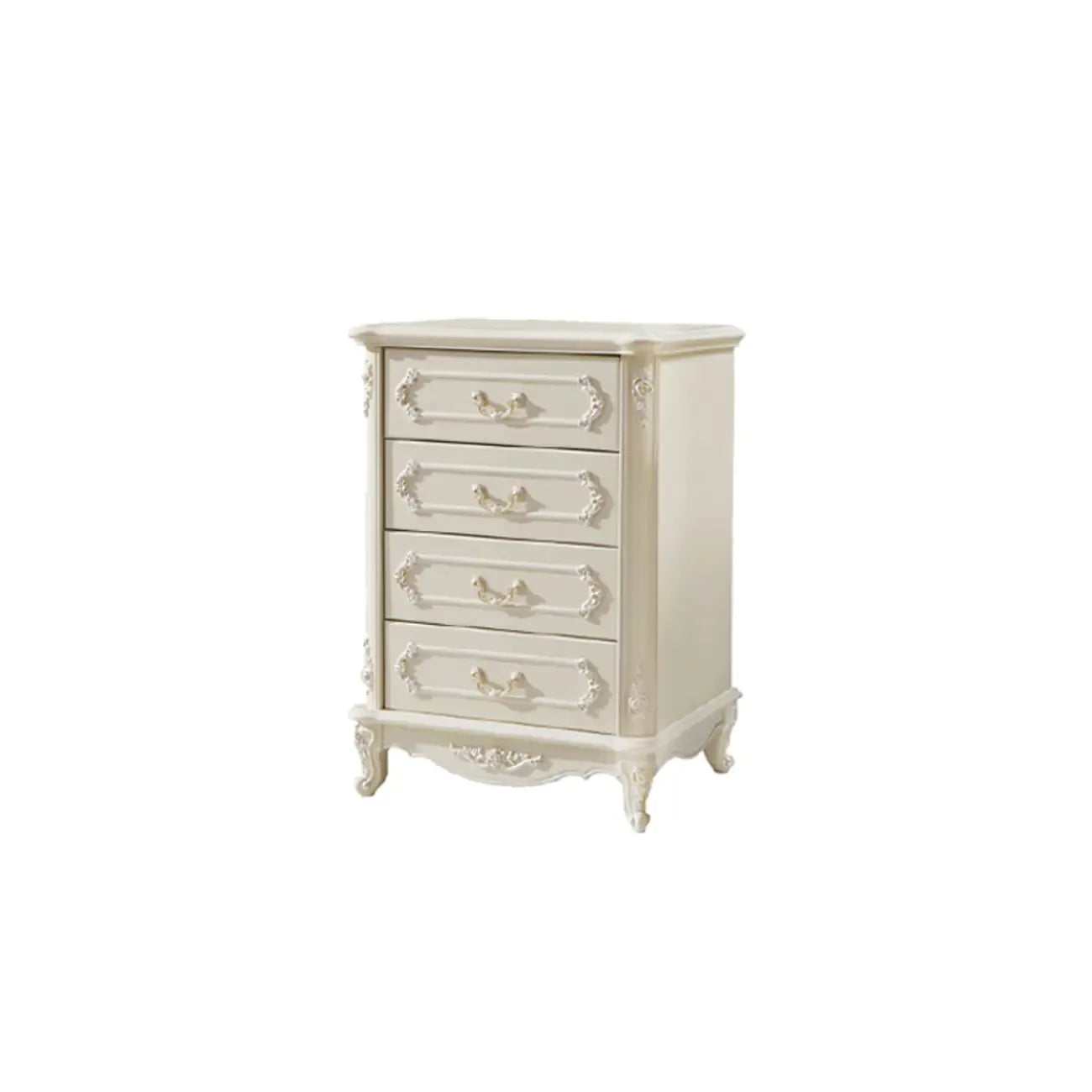 Nordic Wooden Narrow Single 3-Drawer Dresser