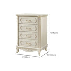 Nordic Wooden Narrow Single 3-Drawer Dresser