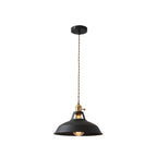Macaron Iron Dome Pendant Lamp with Hardwired