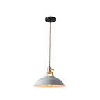 Macaron Iron Dome Pendant Lamp with Hardwired