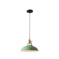Macaron Iron Dome Pendant Lamp with Hardwired