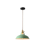 Macaron Iron Dome Pendant Lamp with Hardwired