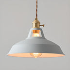 Macaron Iron Dome Pendant Lamp with Hardwired