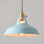 Macaron Iron Dome Pendant Lamp with Hardwired